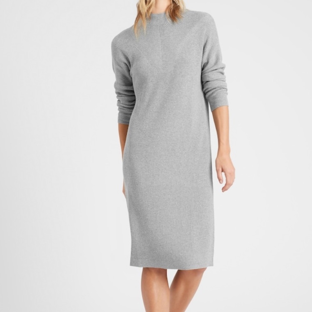 Textured Sweater Dress